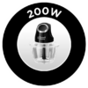 200W